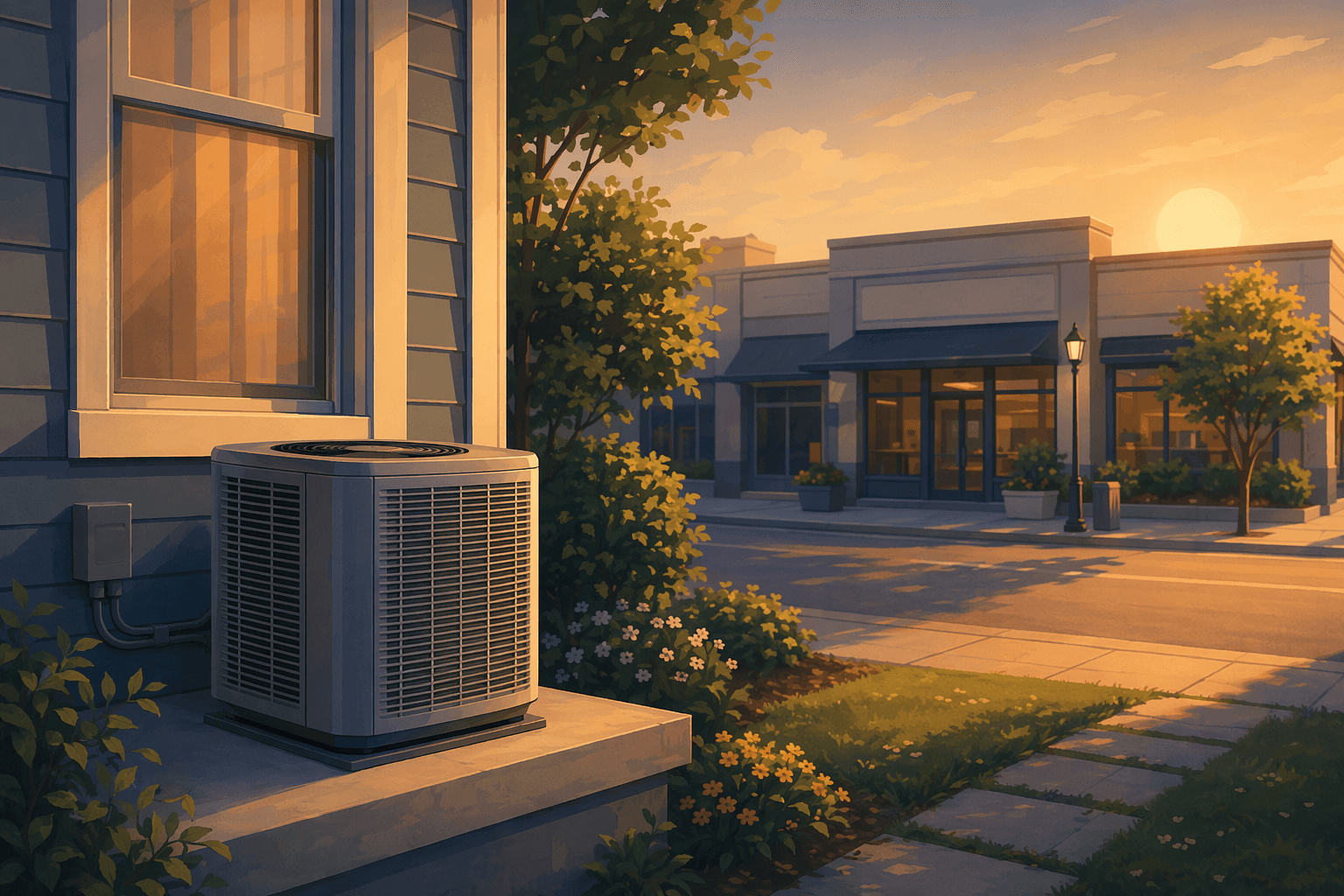 Heat wave relief - illustration, Jake Team LLC