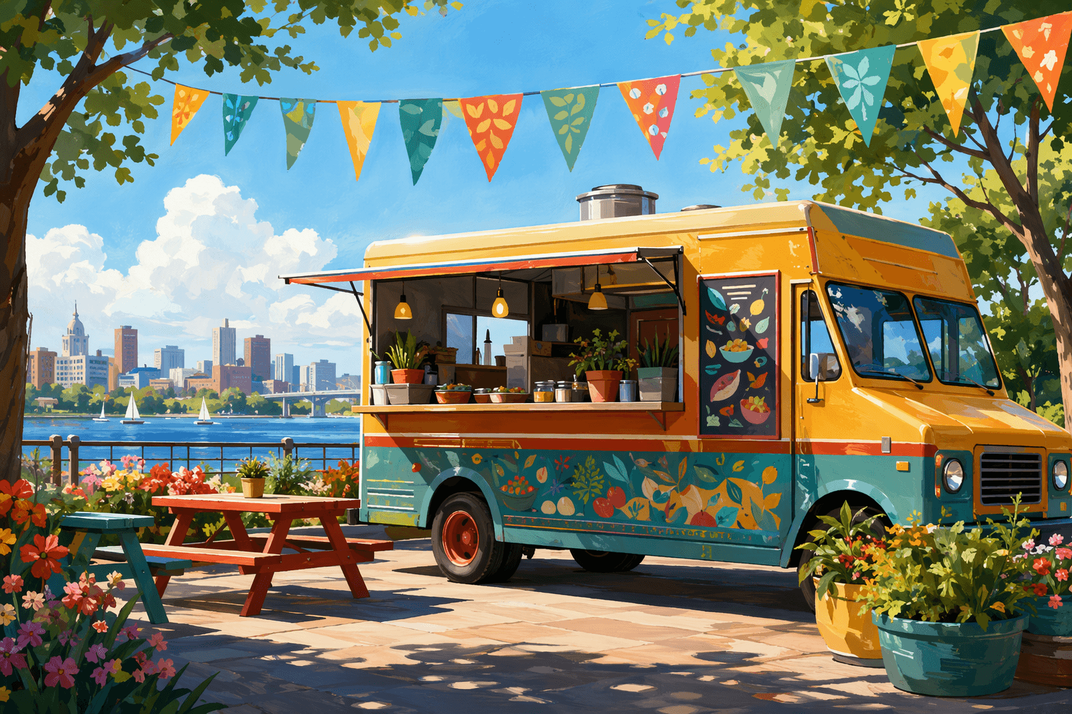 global food appreciation - illustration, Jake Team LLC
