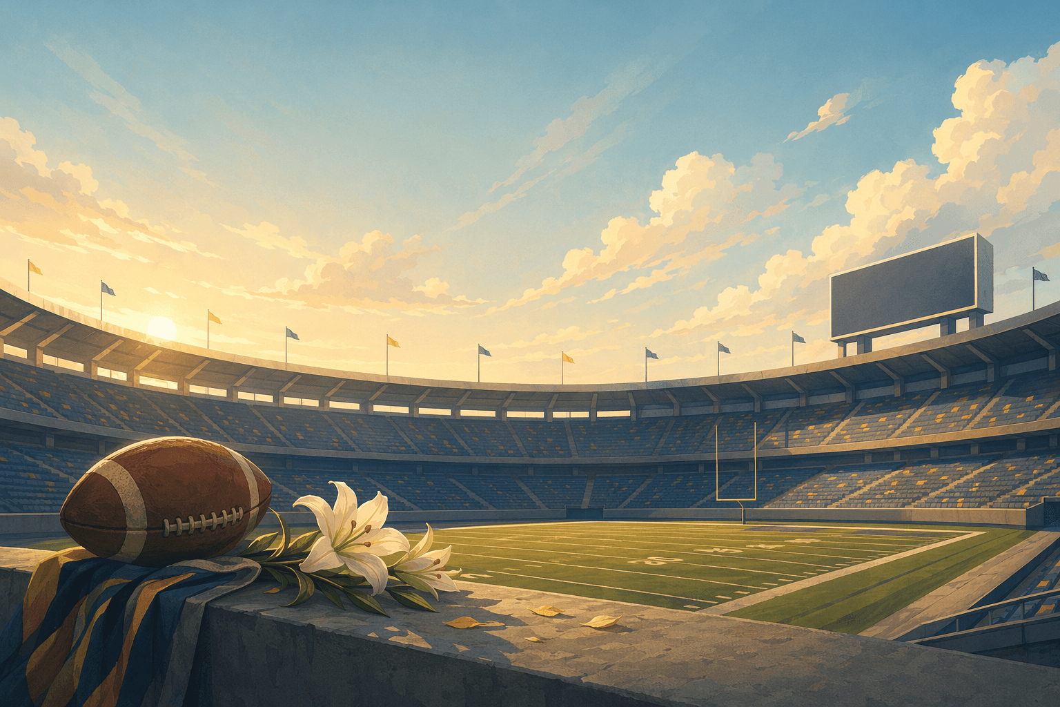 Athlete's Passing - illustration, Jake Team LLC