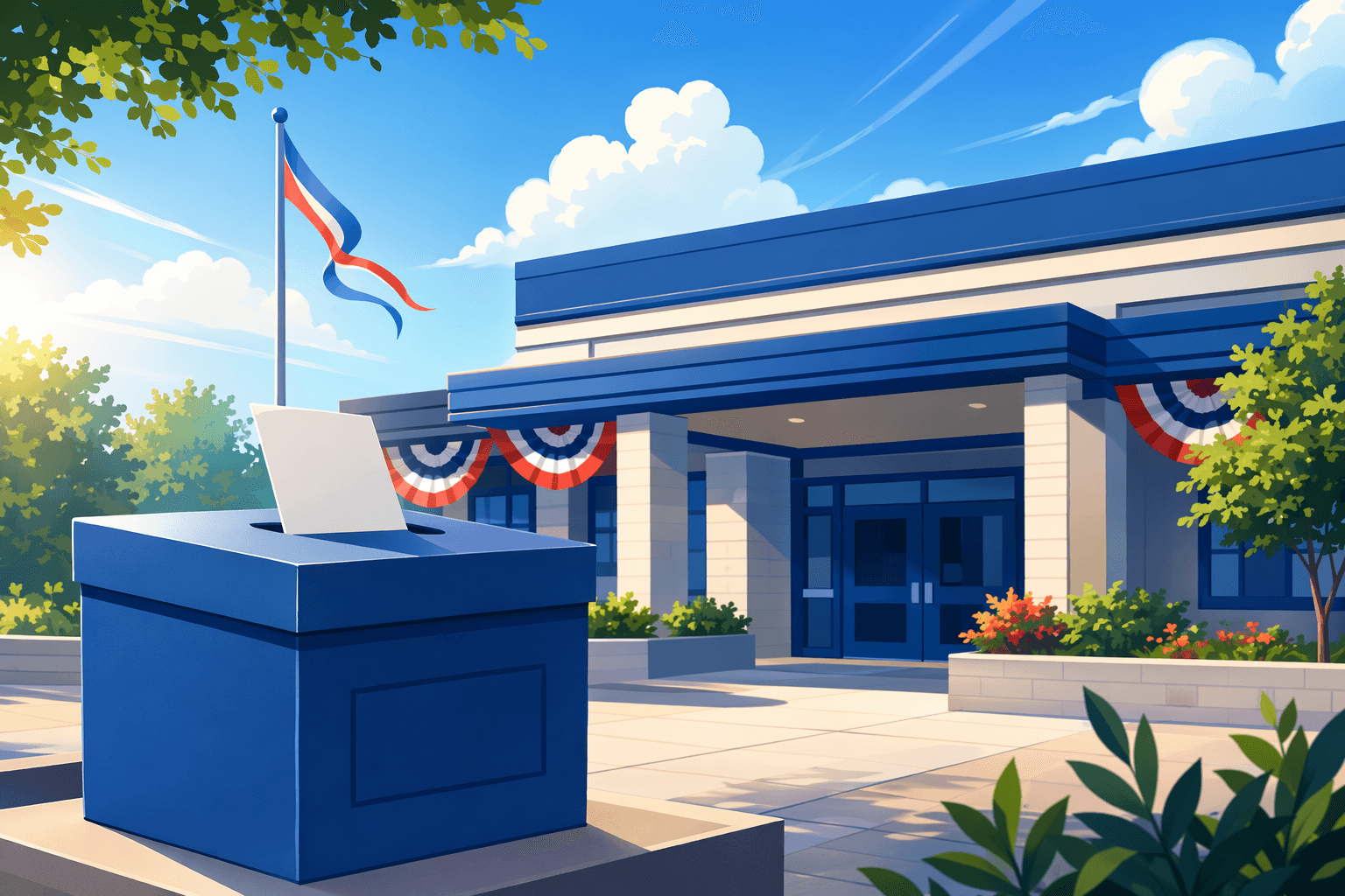Early Voting - illustration, Jake Team LLC