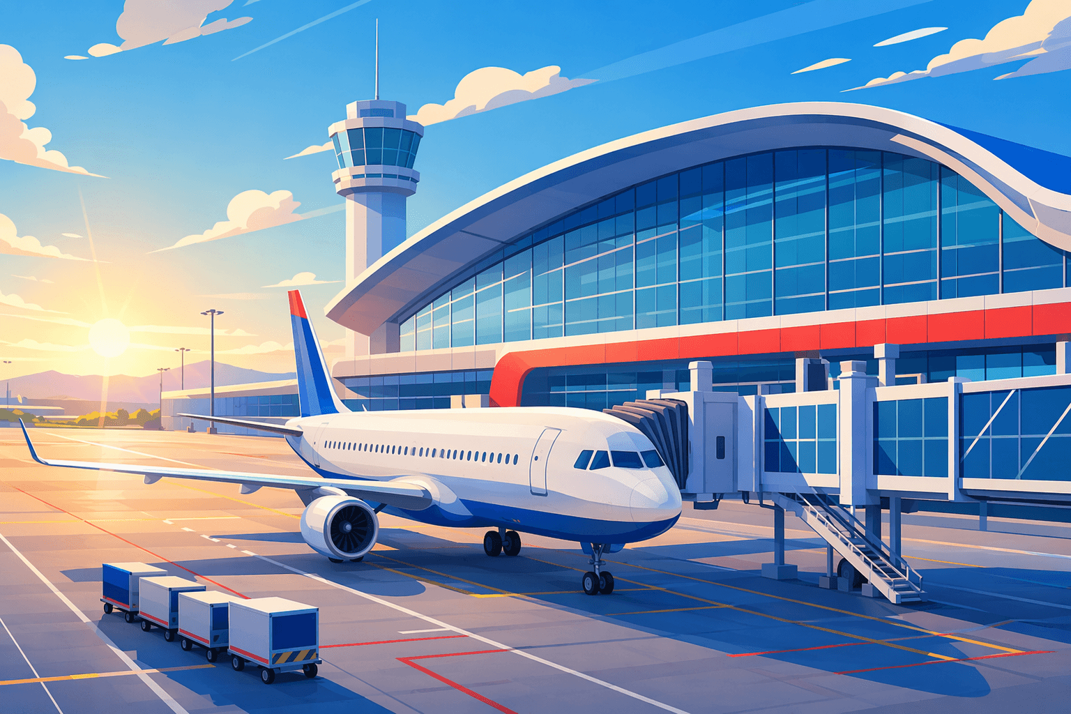 Airline strategy - illustration, Jake Team LLC