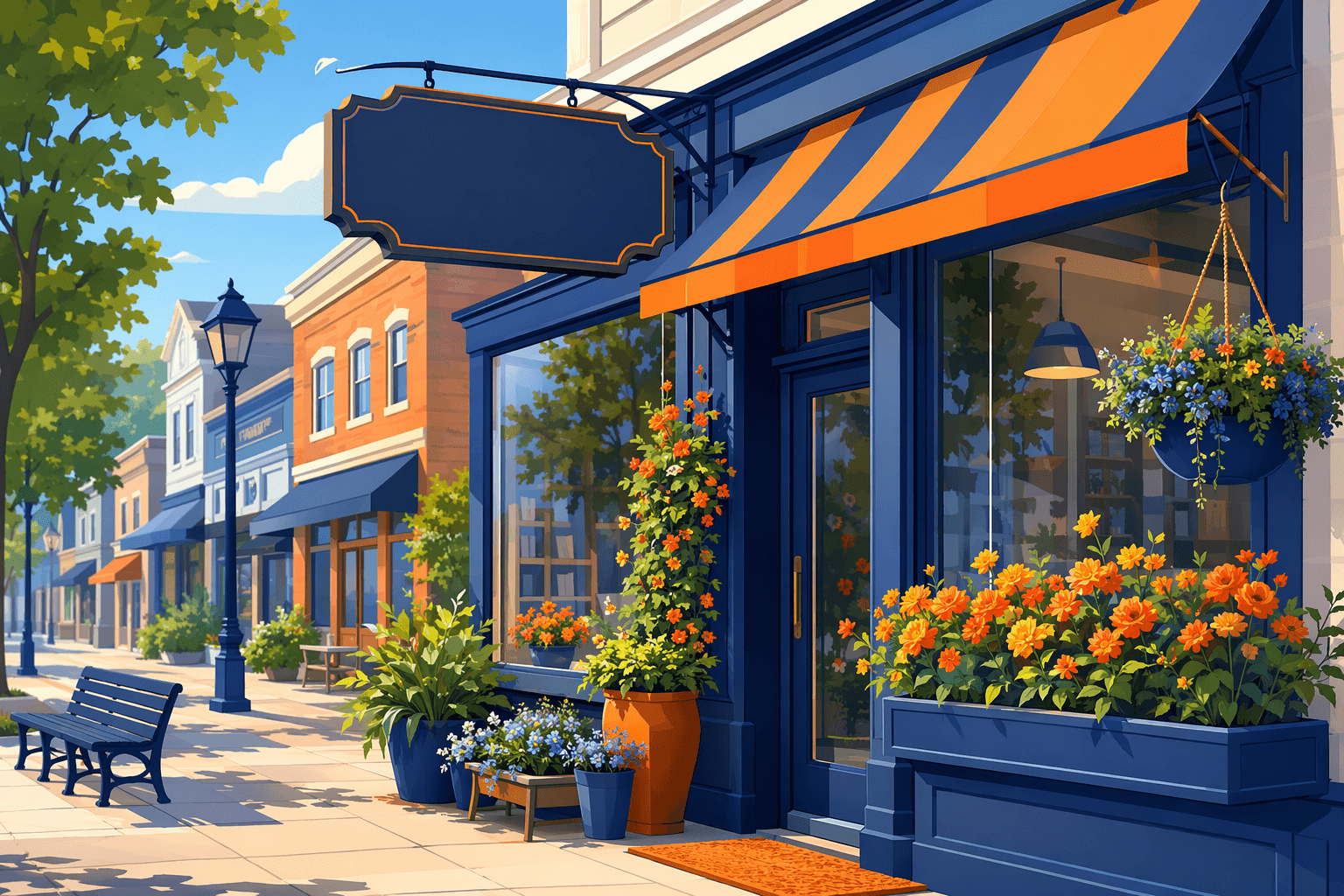 Restaurant opening - illustration, Jake Team LLC