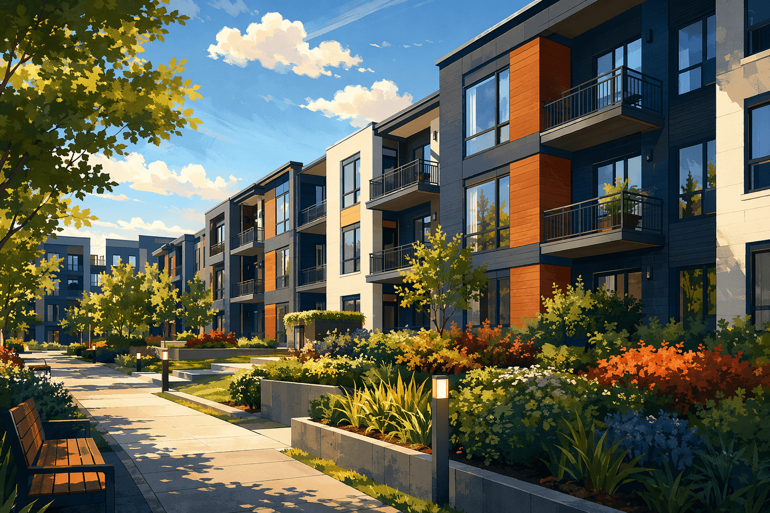 Apartment opening - illustration, Jake Team LLC