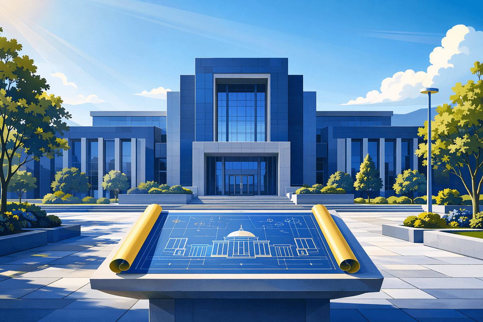 Civic planning - illustration, Jake Team LLC