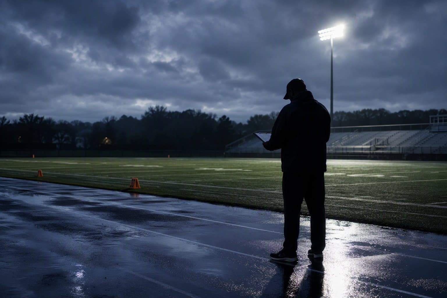 Football coaching pressure - illustration, Jake Team LLC