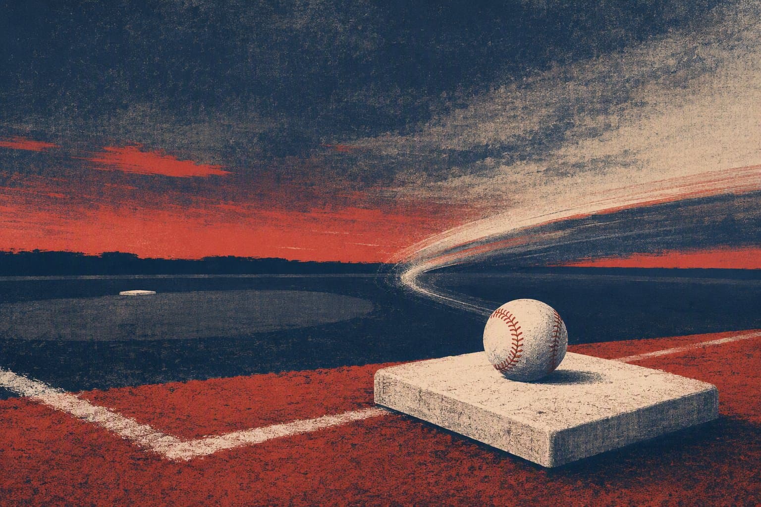 Baseball Score - illustration, Jake Team LLC