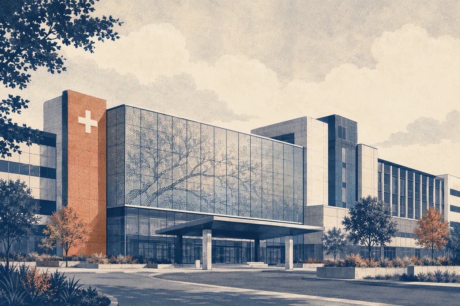 Medical Architecture - illustration, Jake Team LLC