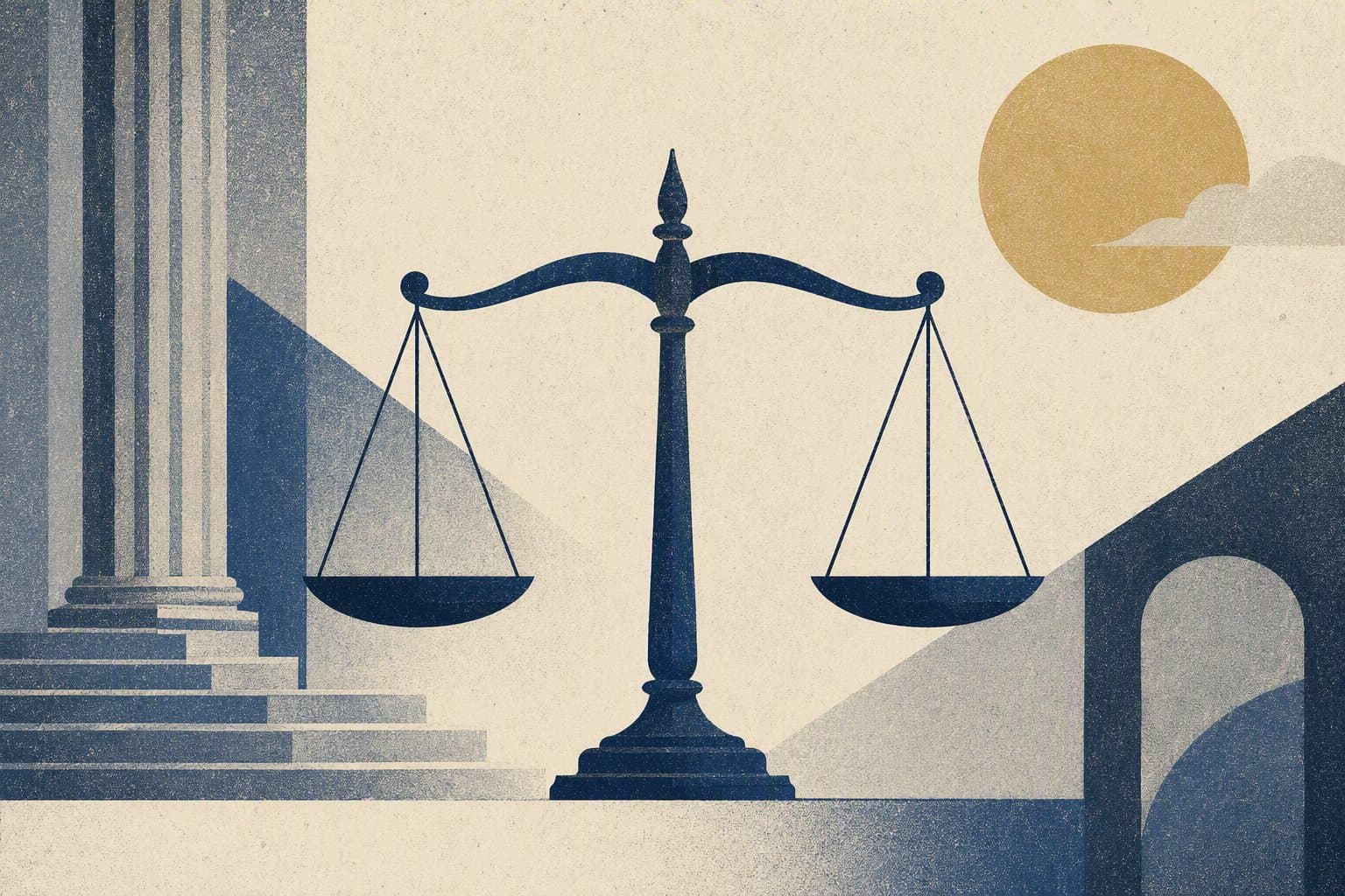 Scales of Justice - illustration, Jake Team LLC