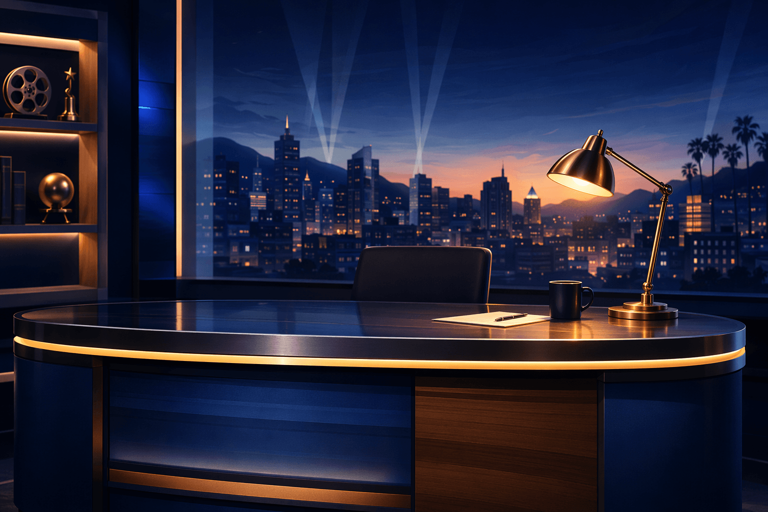 Entertainment Reporter - illustration, Jake Team LLC