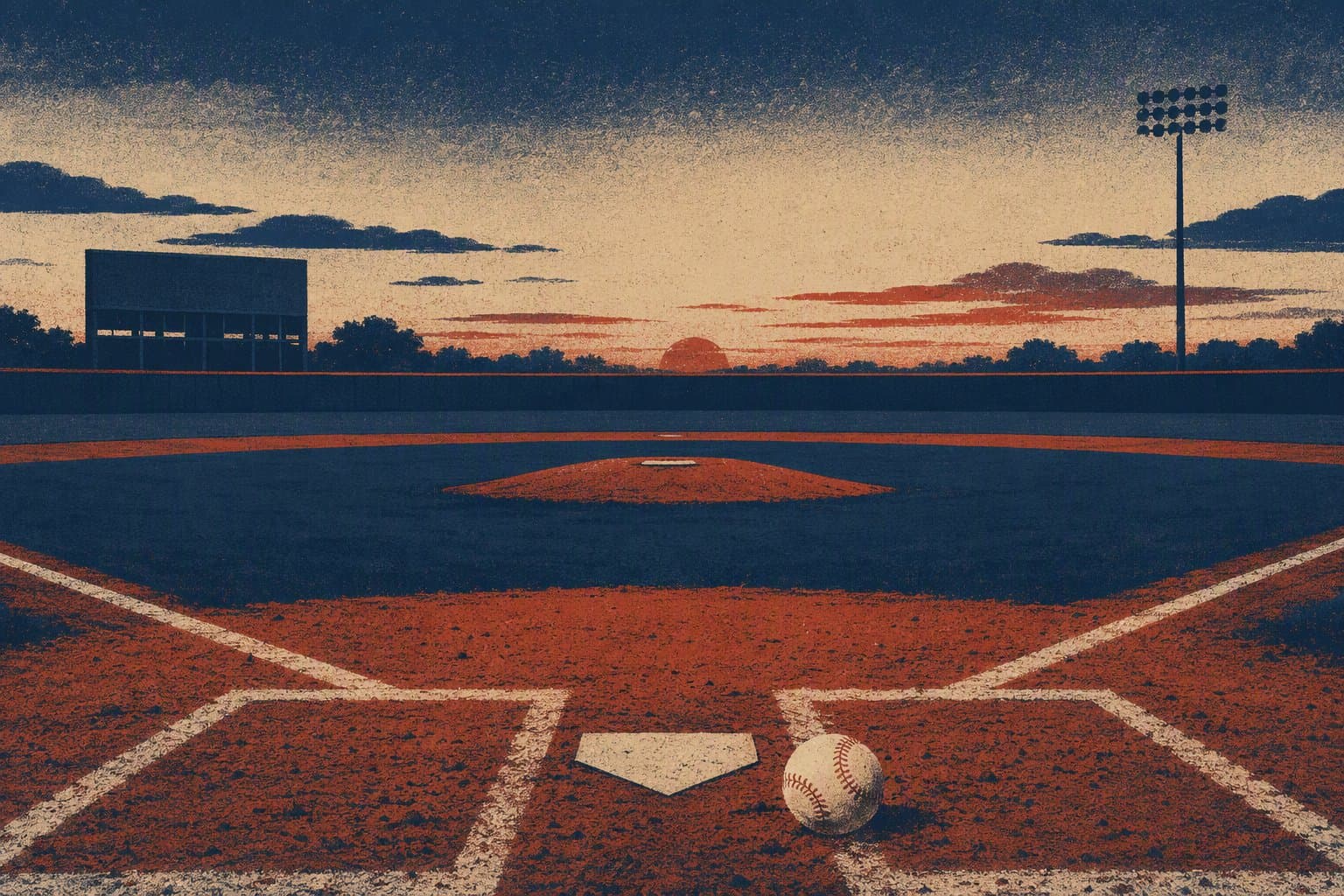 Baseball Dominance - illustration, Jake Team LLC