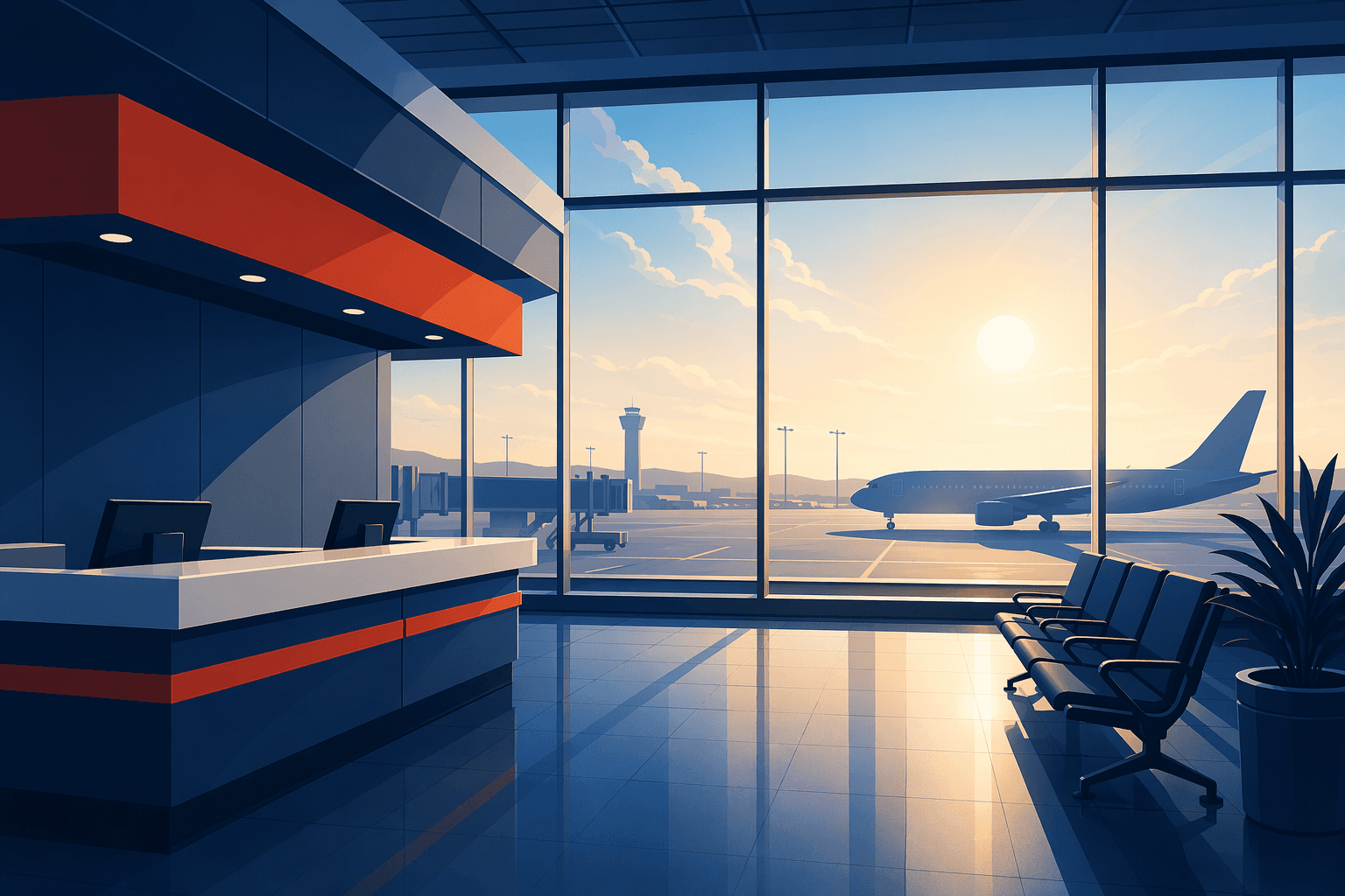 Airline Policy Adjustment - illustration, Jake Team LLC