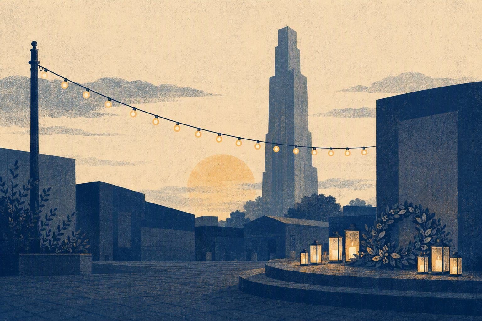 Memorial Climb - illustration, Jake Team LLC
