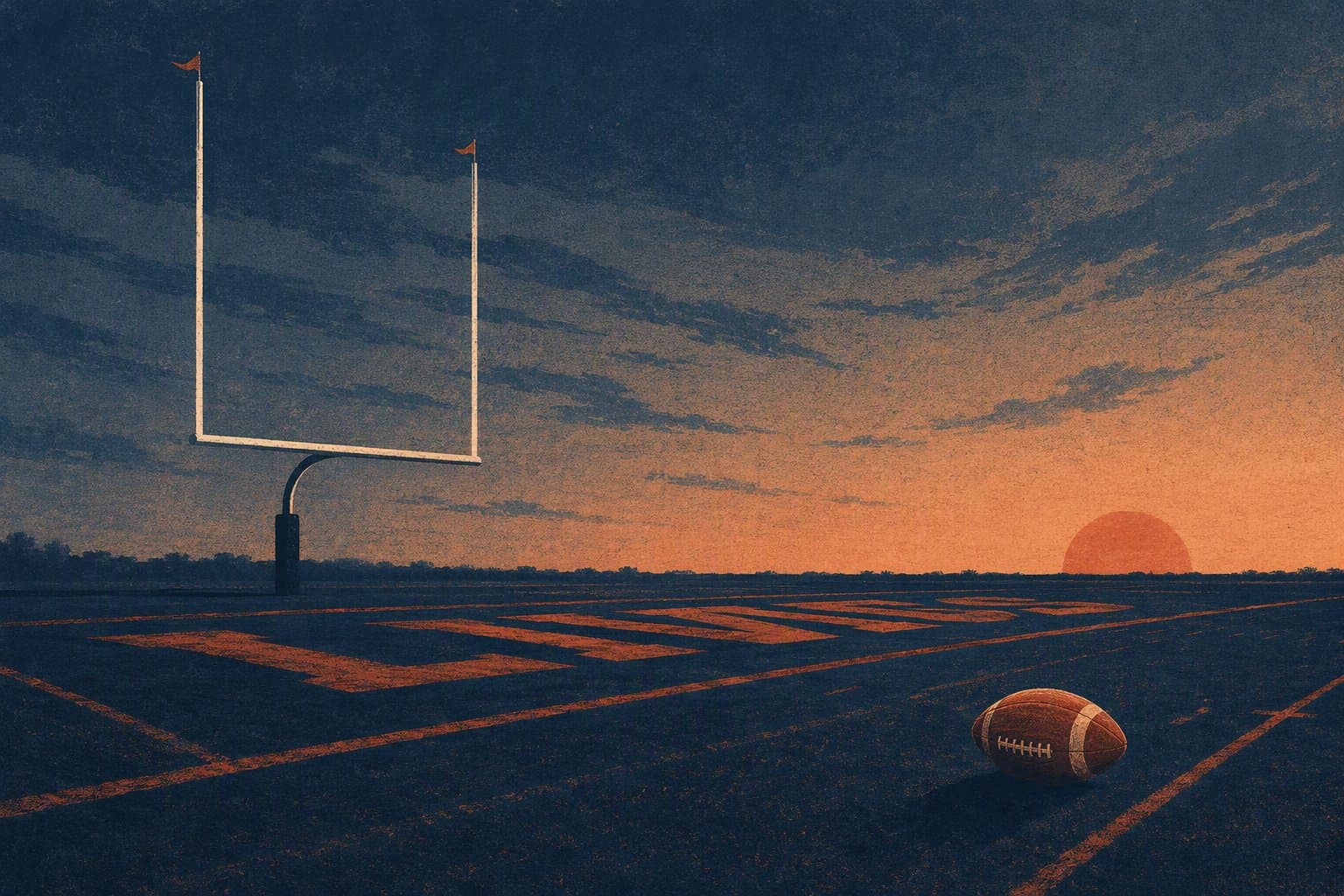 Narrow Football Victory - illustration, Jake Team LLC