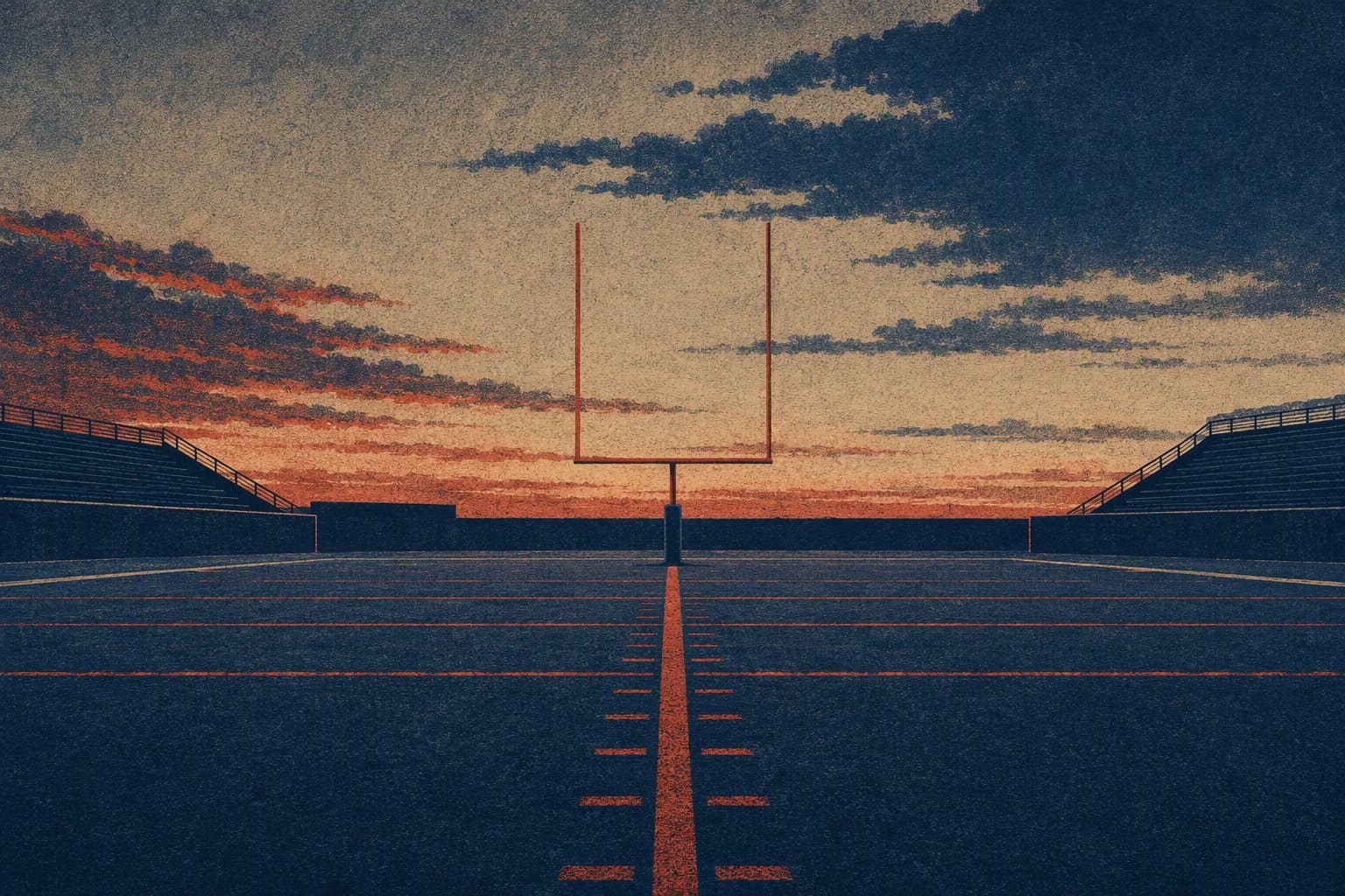 football turnaround - illustration, Jake Team LLC