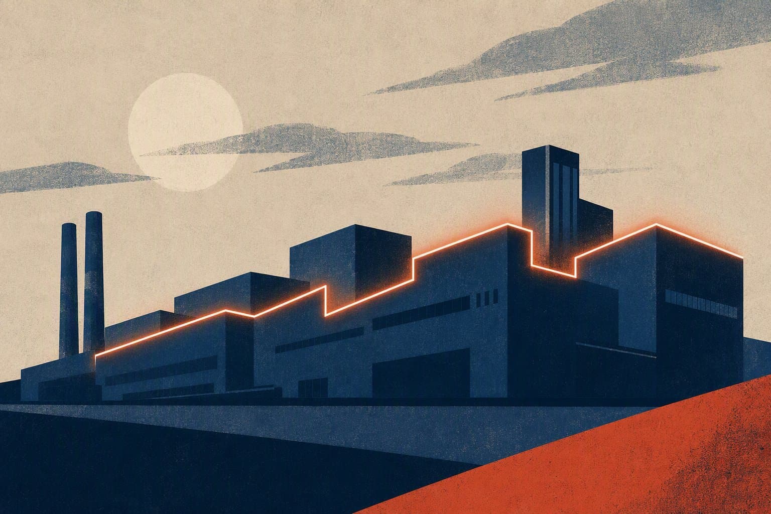 Industrial Investment - illustration, Jake Team LLC