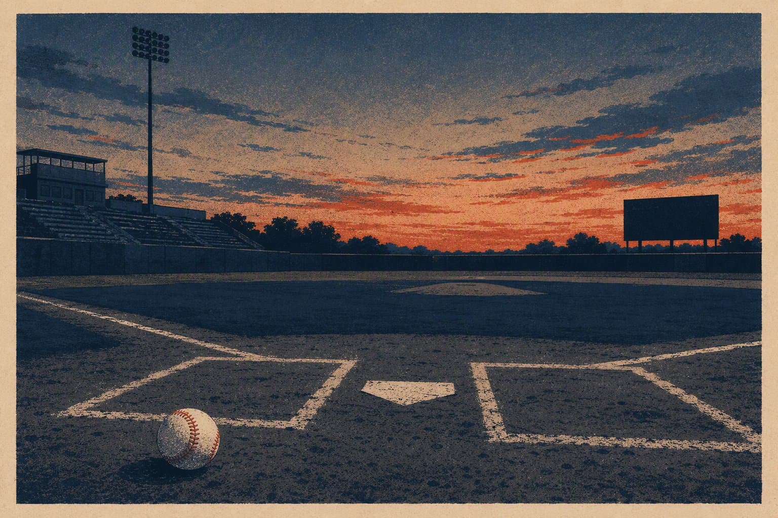 Baseball Comeback - illustration, Jake Team LLC