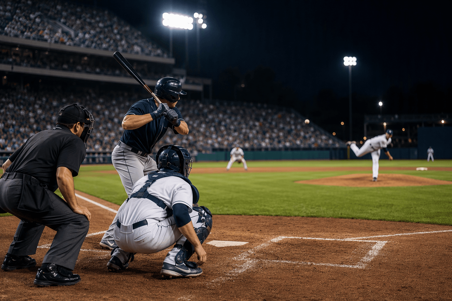 Baseball game action - illustration, Jake Team LLC