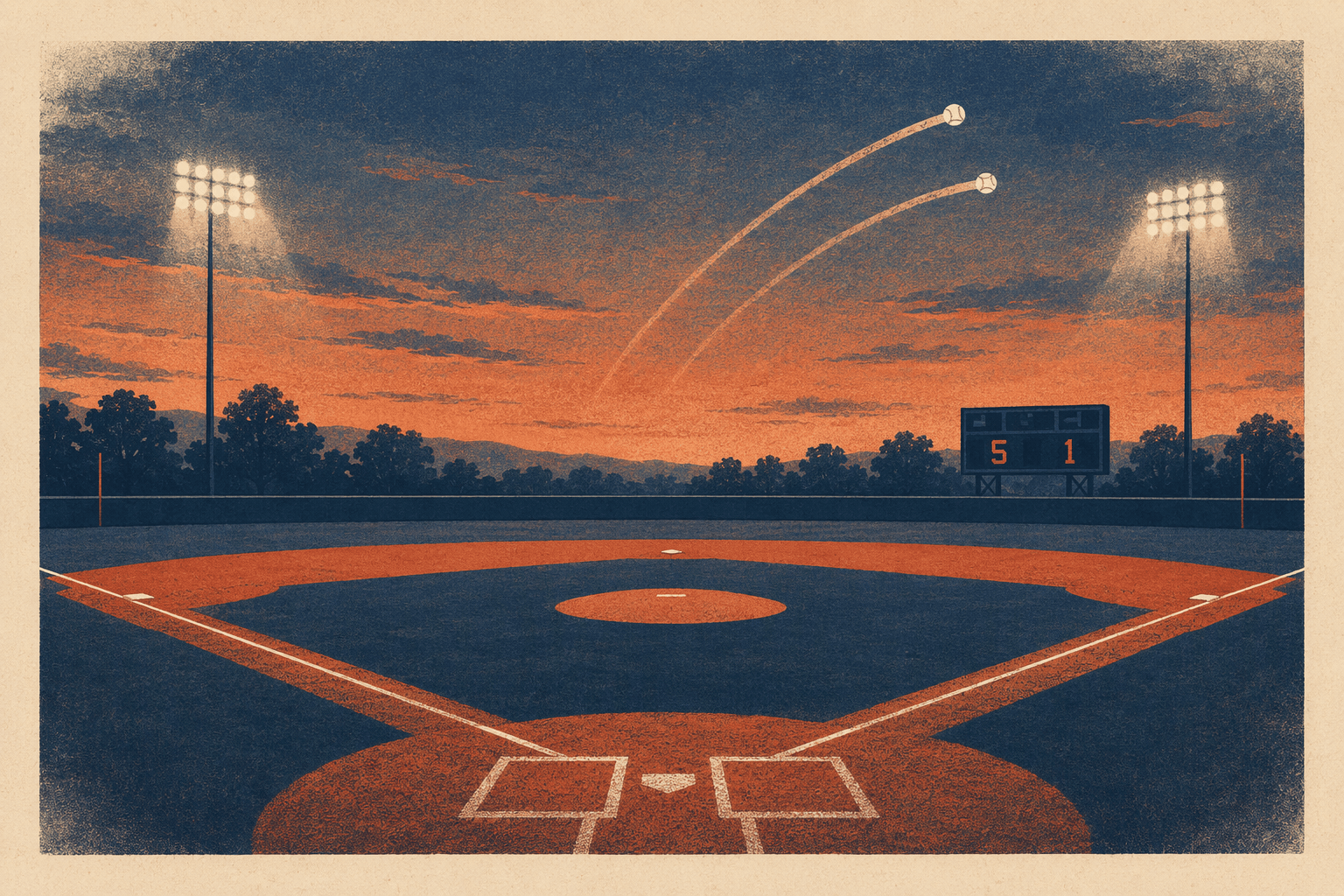 Baseball power - illustration, Jake Team LLC