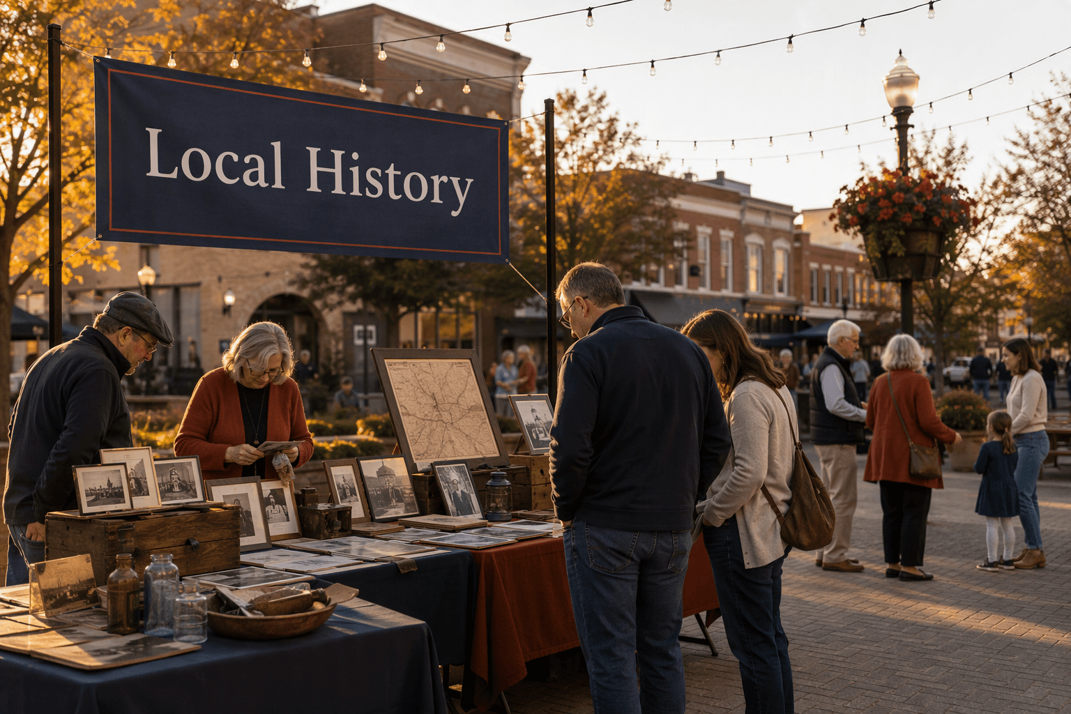 Community History Exhibit - illustration, Jake Team LLC
