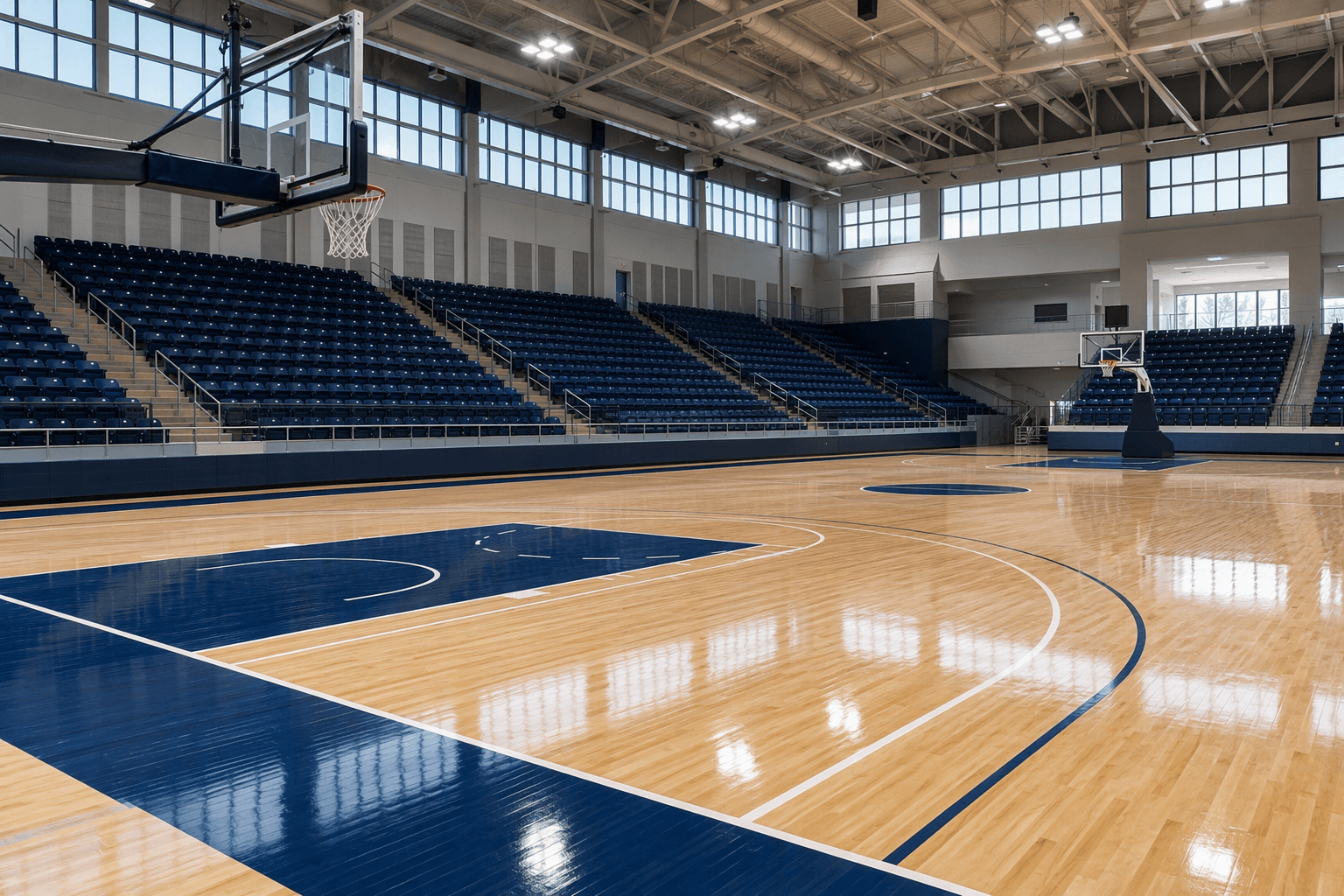 Basketball Court - illustration, Jake Team LLC