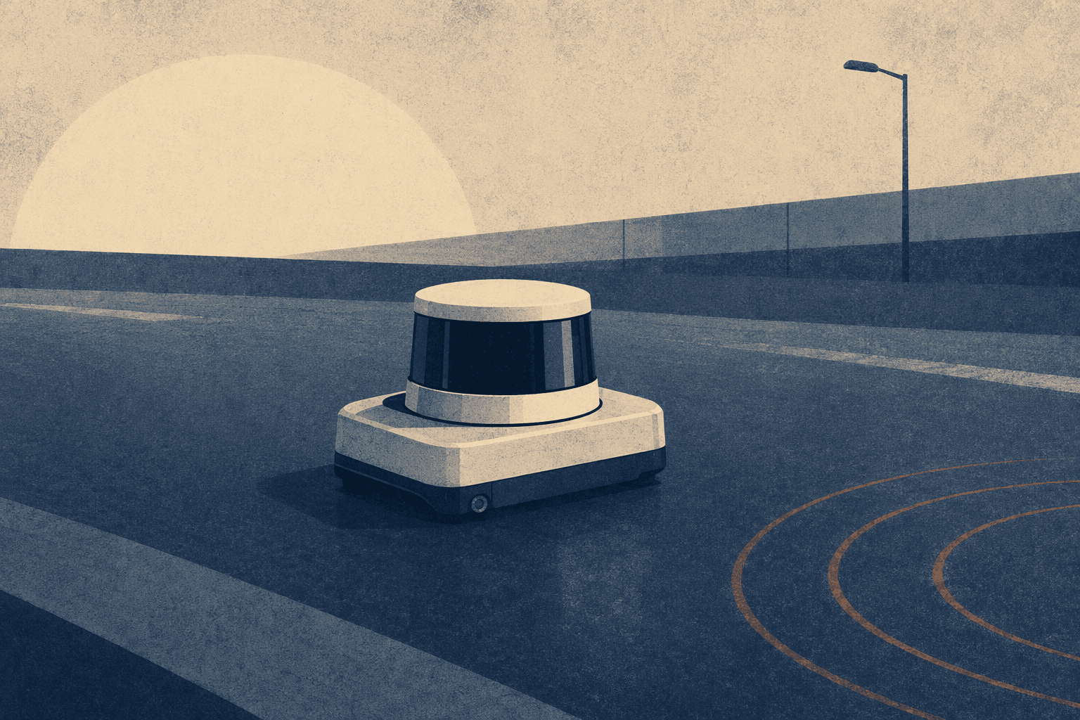 Autonomous Transport Safety - illustration, Jake Team LLC