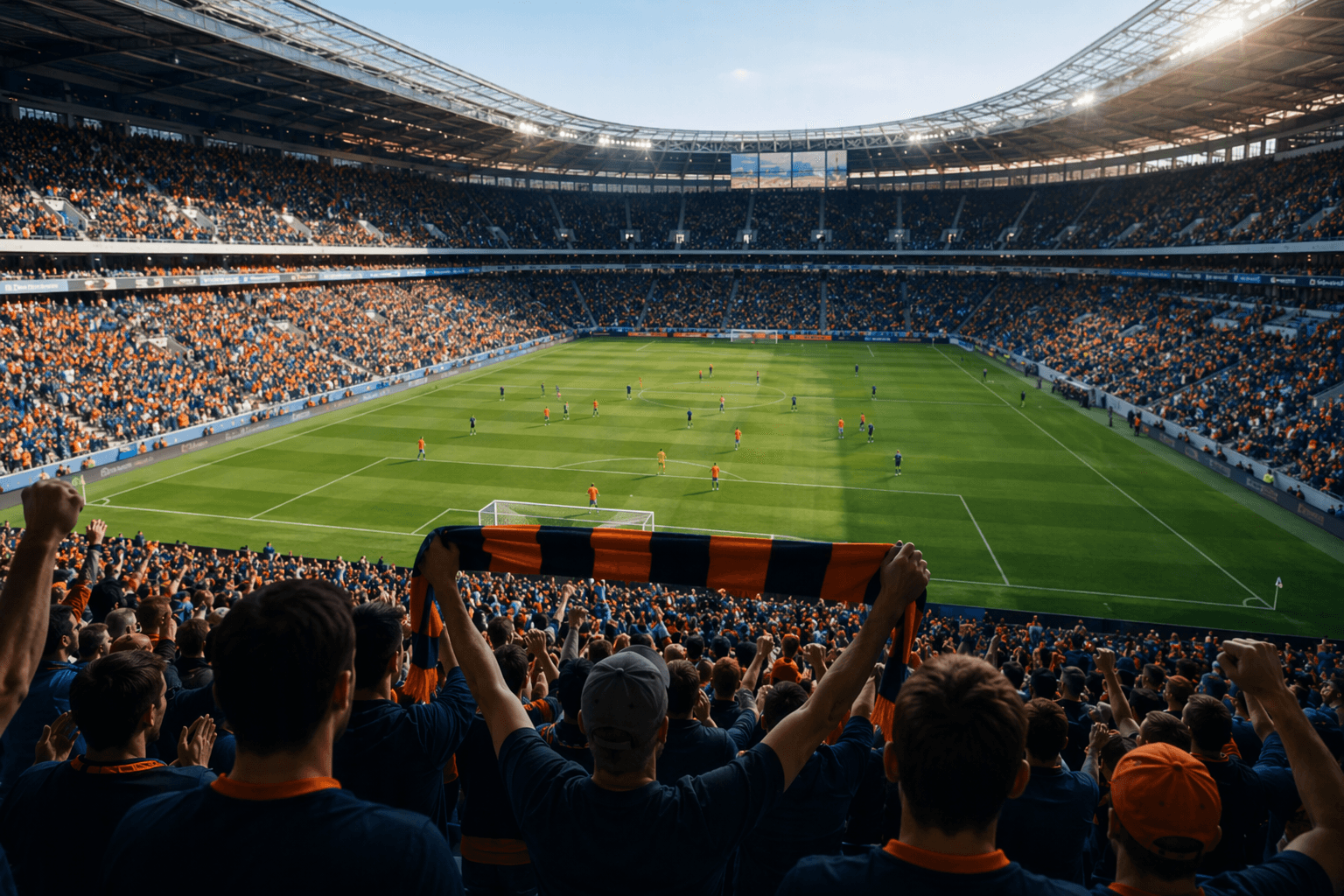 Soccer Match Atmosphere - illustration, Jake Team LLC