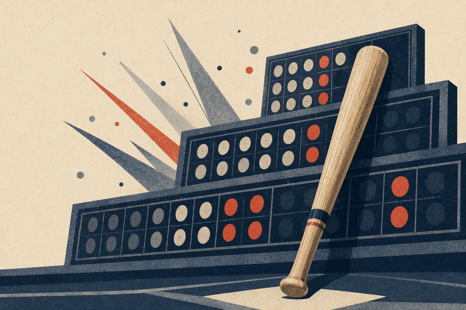 baseball power surge - illustration, Jake Team LLC