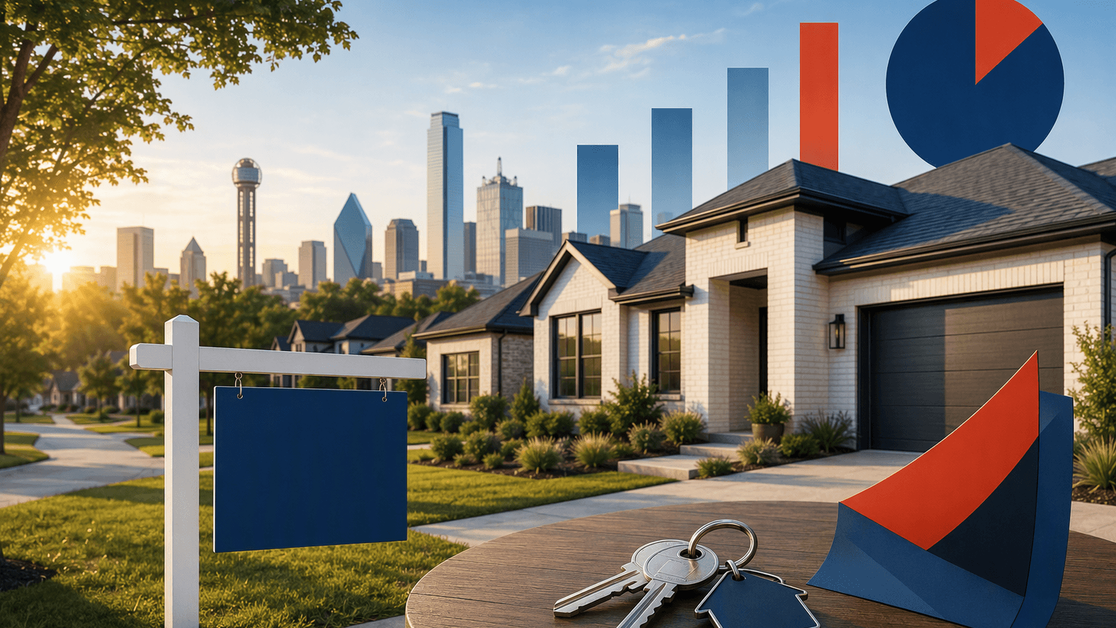 Dallas housing market. Illustration: Jake Team LLC