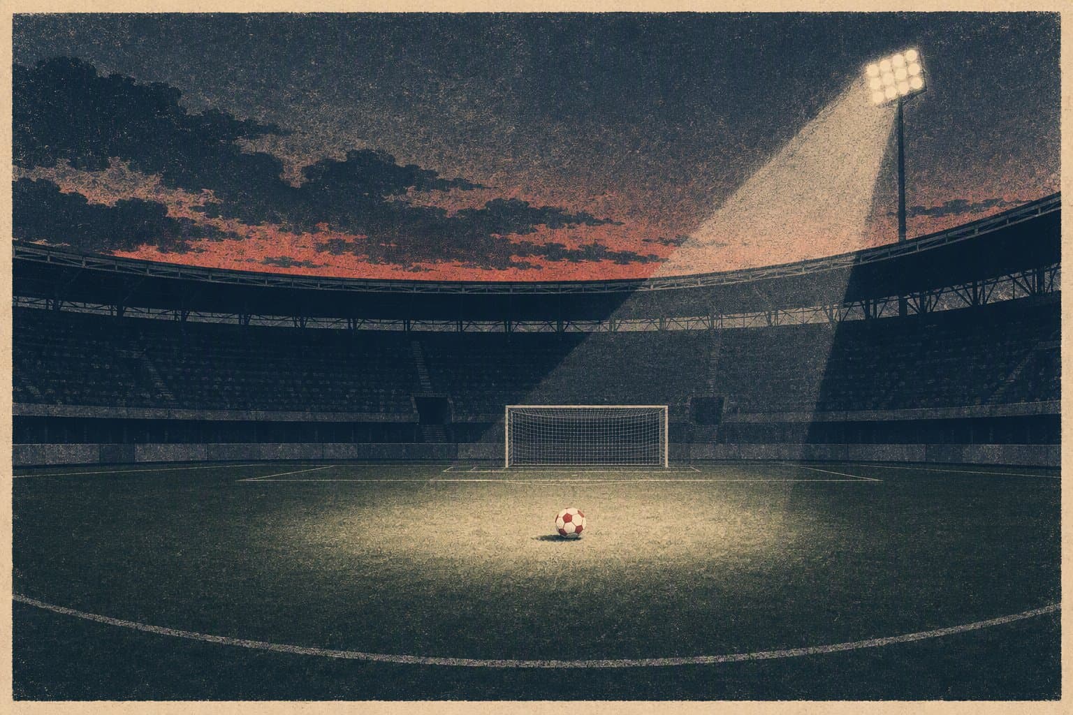 Soccer Match - illustration, Jake Team LLC
