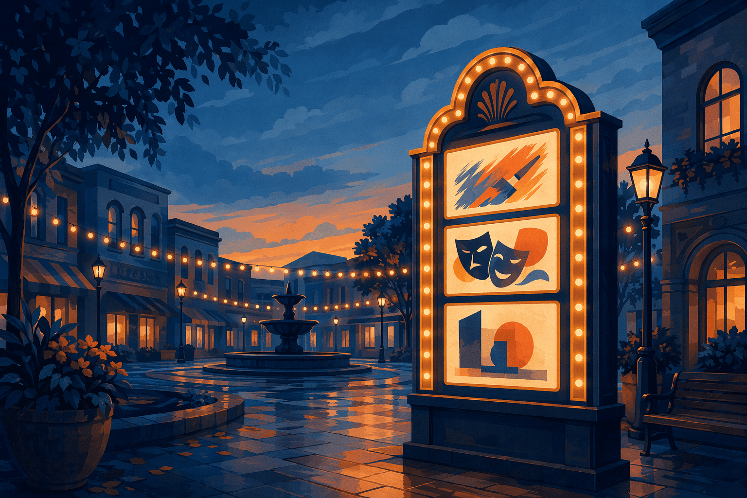 Arts Calendar - illustration, Jake Team LLC