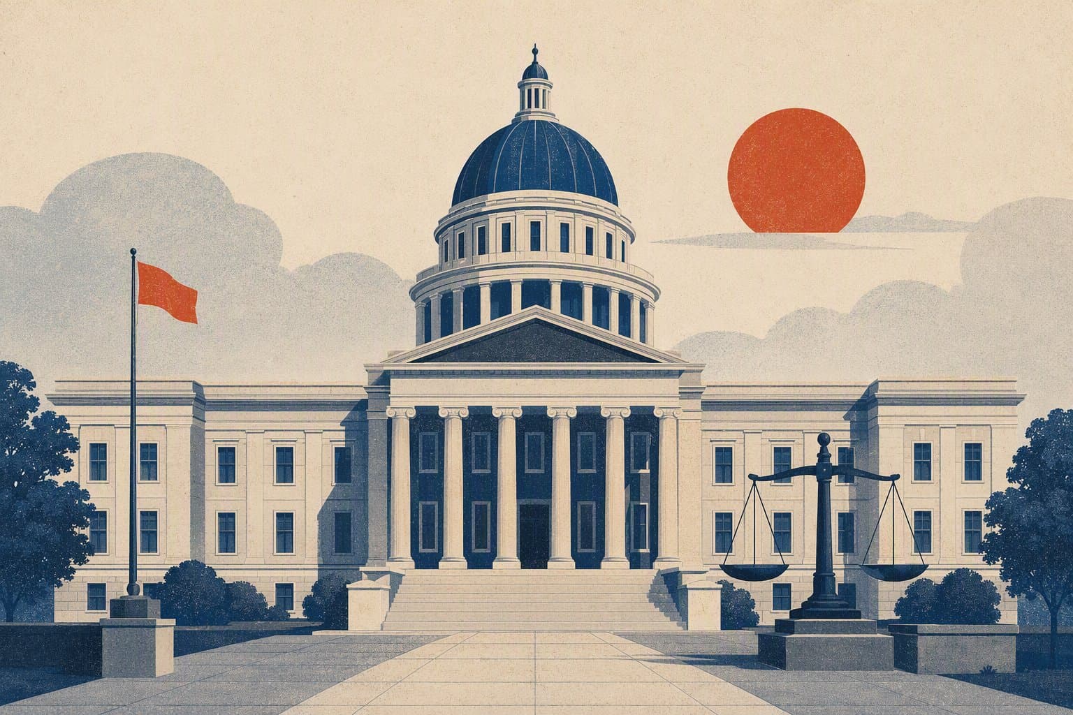 Civic Stability - illustration, Jake Team LLC