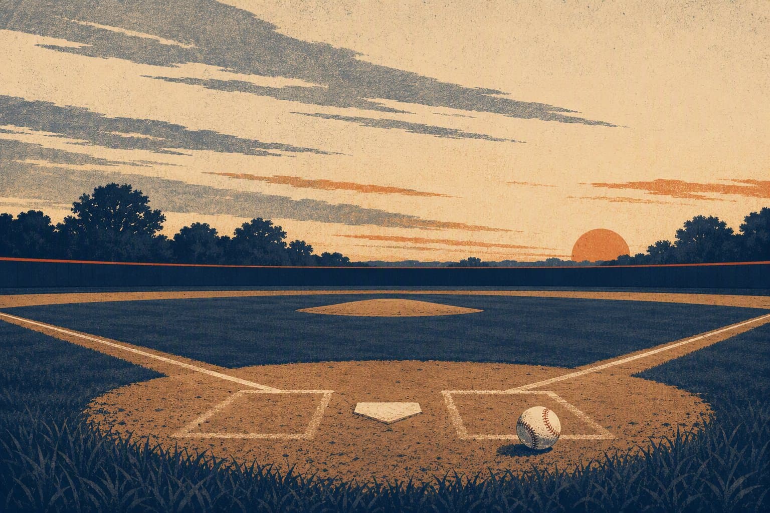 Baseball Victory - illustration, Jake Team LLC