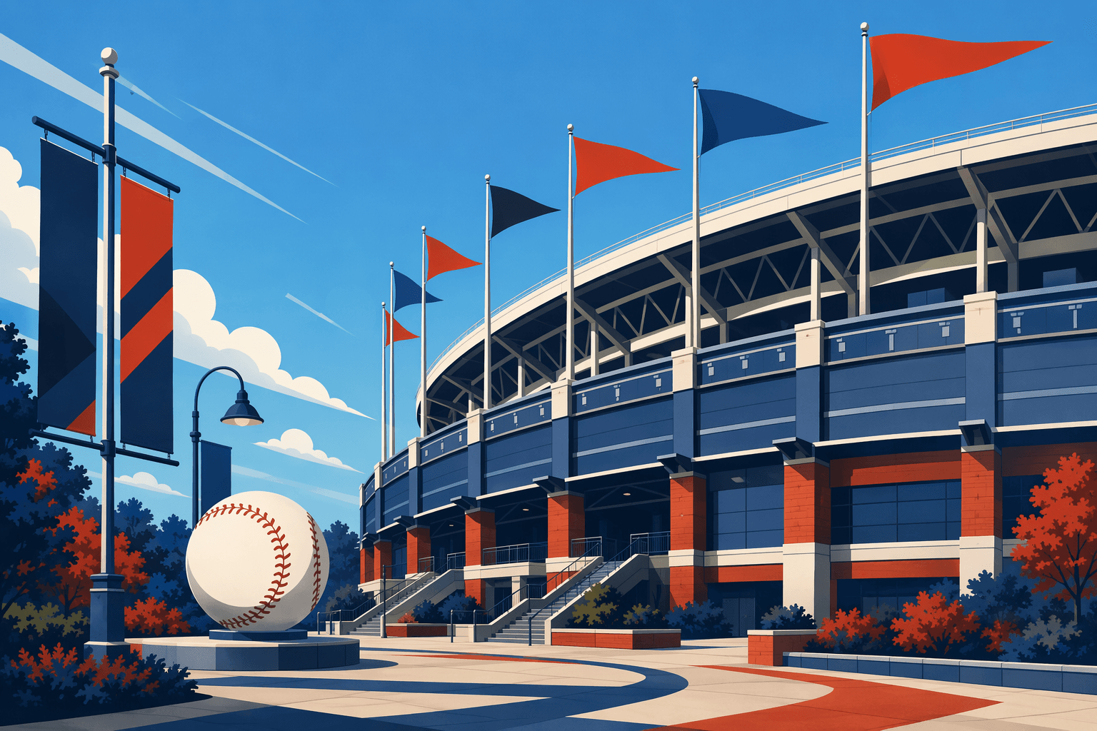 Victory Stadium - illustration, Jake Team LLC