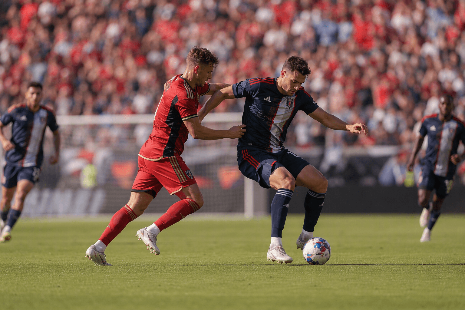 MLS Soccer Match - illustration, Jake Team LLC