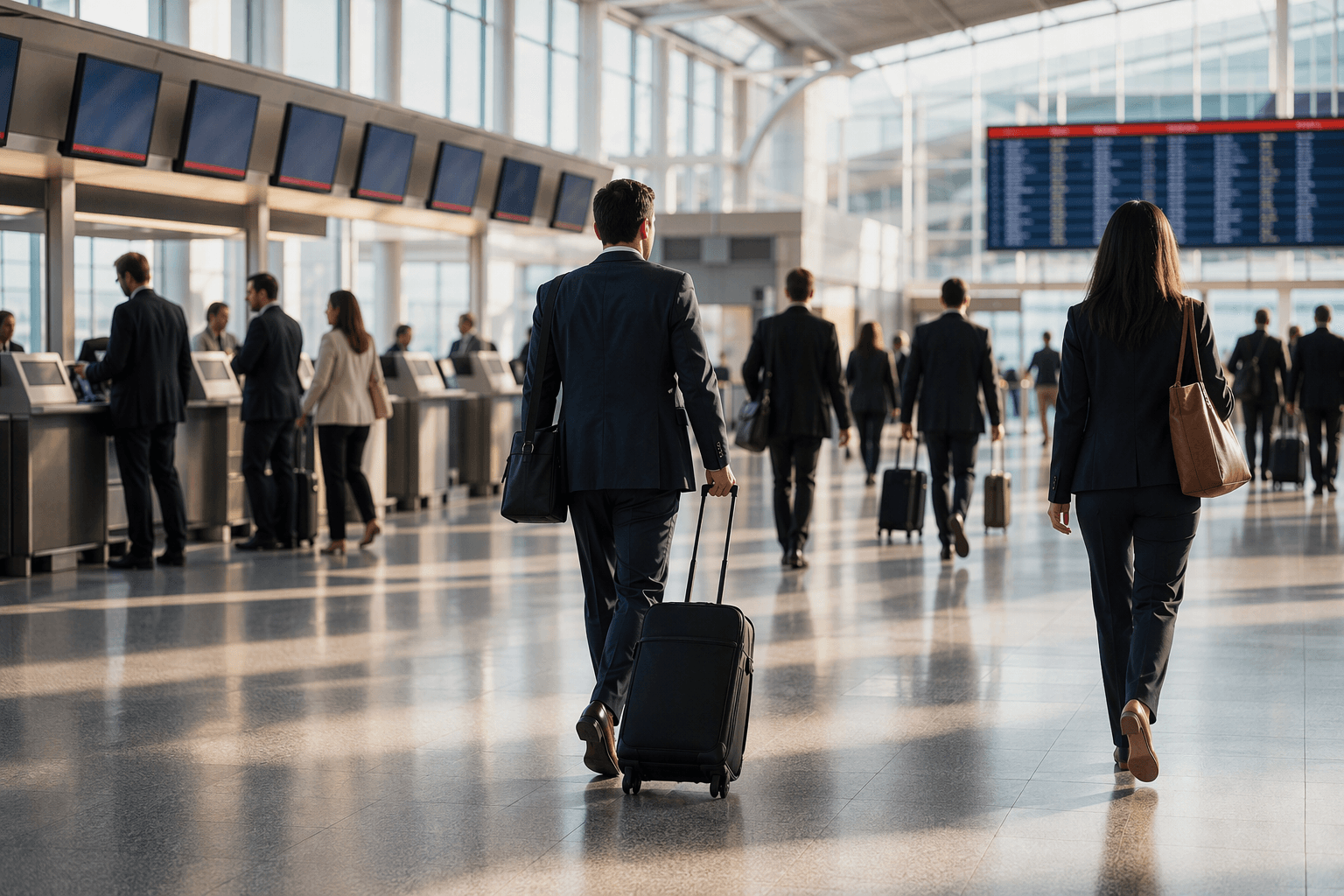 Business Travel - illustration, Jake Team LLC