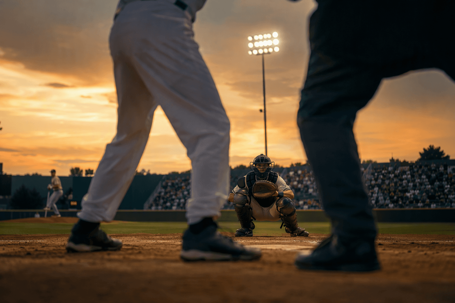 Late inning baseball drama - illustration, Jake Team LLC